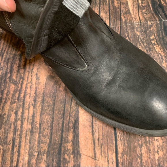 Donald J Pliner Sz 8.5 Devi 12 Black Leather Italy Zippers Knee Riding 18” Boots - Picture 10 of 16